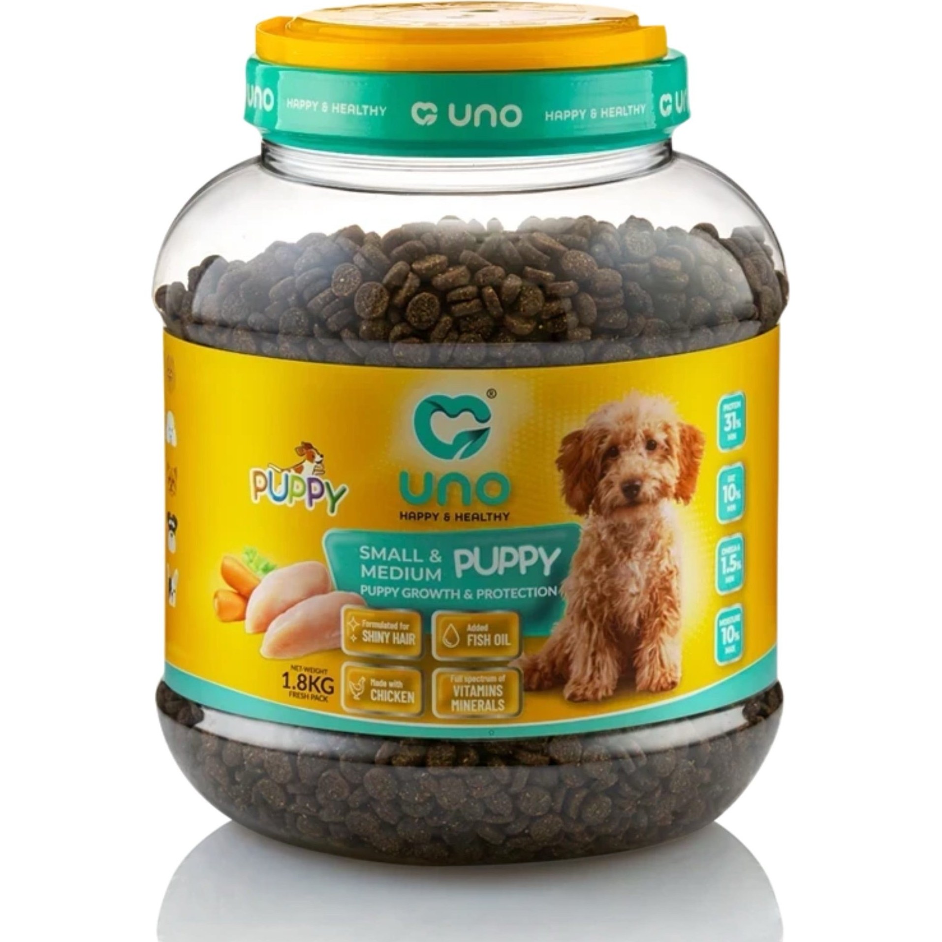 غذا خشک توله سگ اونو نژاد کوچک و متوسط (1.8 کیلوگرم)